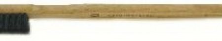 Brush with long handle, black hog hair 12 mm